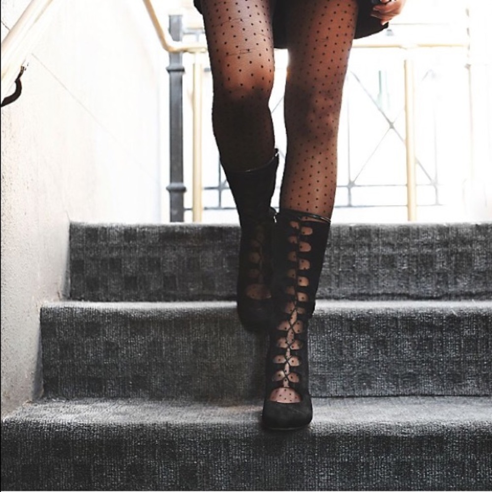 Carly lace up cutout free People boots